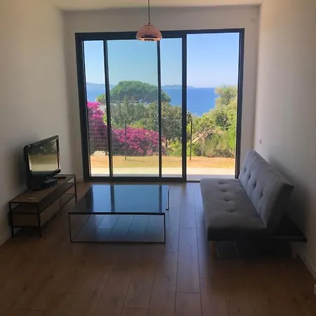 Apartment 4 Couchages, Climatise A 150m De La Route Des Sanguinaires, Parking Prive