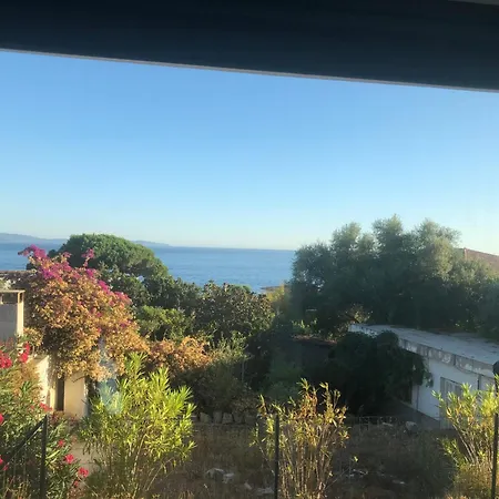 4 Couchages, Climatise A 150m De La Route Des Sanguinaires, Parking Prive Апартаменты *